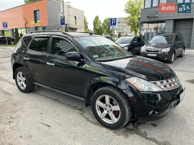 Черный Ниссан Мурано, объемом двигателя 3.5 л и пробегом 188 тыс. км за 4500 $, фото 2 на Automoto.ua