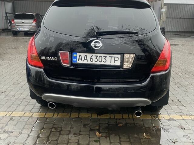 Черный Ниссан Мурано, объемом двигателя 3.5 л и пробегом 317 тыс. км за 6000 $, фото 4 на Automoto.ua