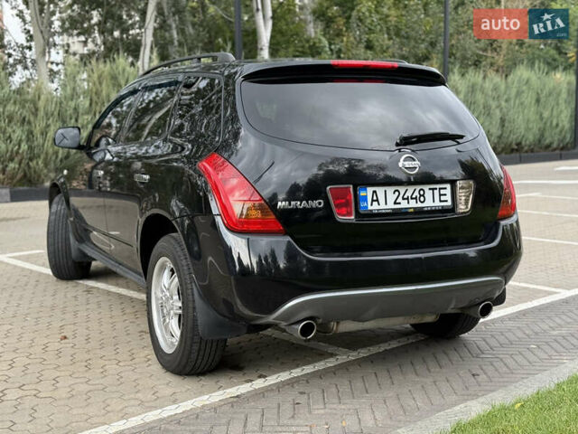 Черный Ниссан Мурано, объемом двигателя 3.5 л и пробегом 238 тыс. км за 6500 $, фото 18 на Automoto.ua