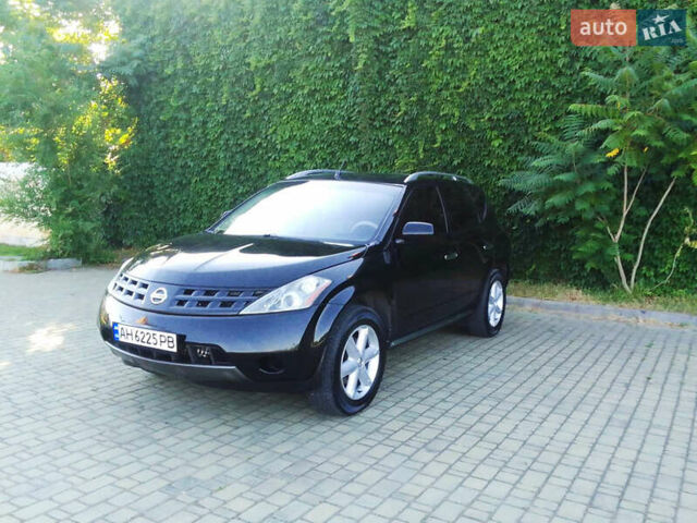 Черный Ниссан Мурано, объемом двигателя 3.5 л и пробегом 235 тыс. км за 6998 $, фото 2 на Automoto.ua