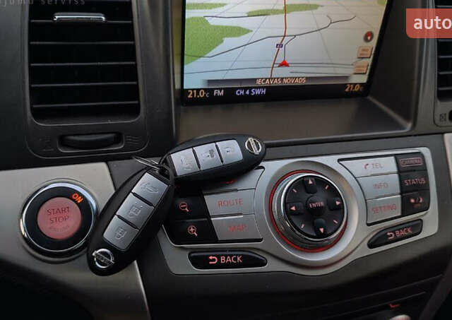 Черный Ниссан Мурано, объемом двигателя 2.5 л и пробегом 185 тыс. км за 6600 $, фото 9 на Automoto.ua