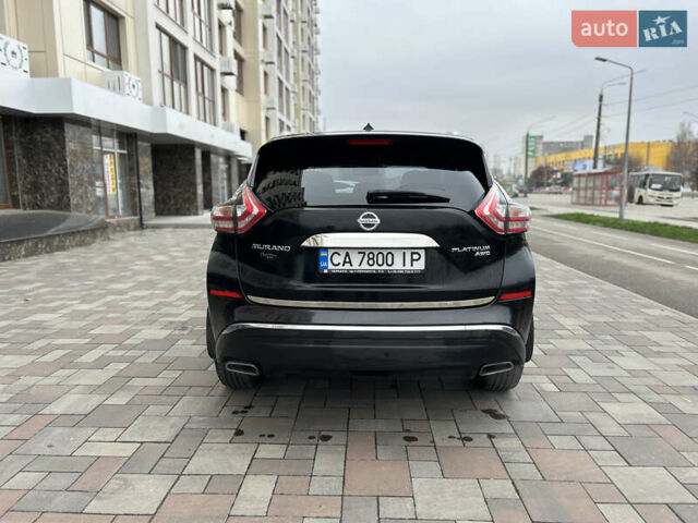Черный Ниссан Мурано, объемом двигателя 3.5 л и пробегом 164 тыс. км за 16950 $, фото 5 на Automoto.ua