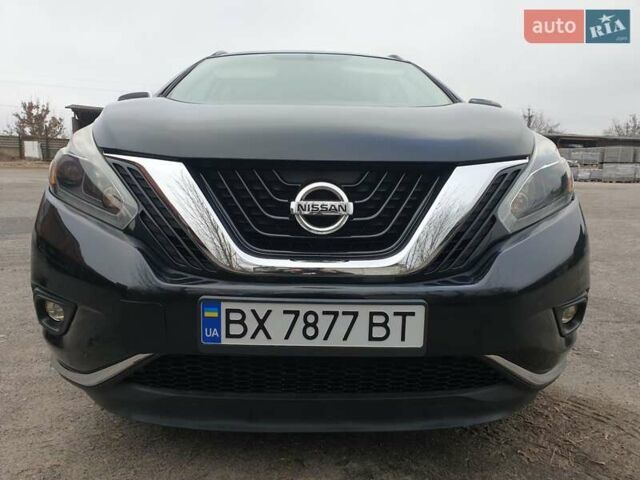 Черный Ниссан Мурано, объемом двигателя 3.5 л и пробегом 190 тыс. км за 14800 $, фото 2 на Automoto.ua