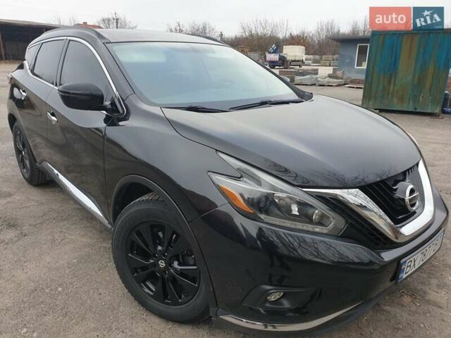 Черный Ниссан Мурано, объемом двигателя 3.5 л и пробегом 190 тыс. км за 14800 $, фото 3 на Automoto.ua