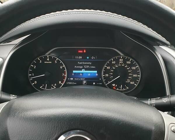 Черный Ниссан Мурано, объемом двигателя 3.5 л и пробегом 190 тыс. км за 14800 $, фото 16 на Automoto.ua