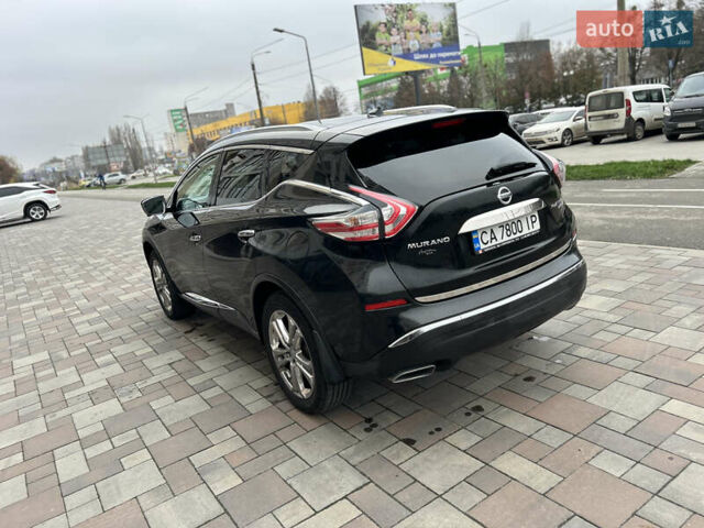 Черный Ниссан Мурано, объемом двигателя 3.5 л и пробегом 164 тыс. км за 16950 $, фото 4 на Automoto.ua