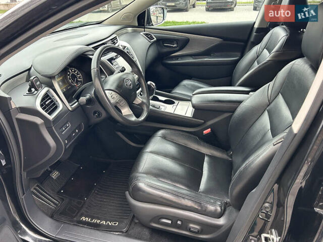 Черный Ниссан Мурано, объемом двигателя 3.5 л и пробегом 164 тыс. км за 16950 $, фото 13 на Automoto.ua