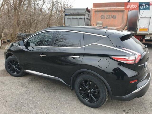 Черный Ниссан Мурано, объемом двигателя 3.5 л и пробегом 190 тыс. км за 14800 $, фото 8 на Automoto.ua