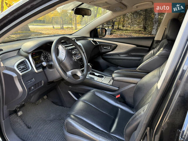 Черный Ниссан Мурано, объемом двигателя 3.5 л и пробегом 166 тыс. км за 16700 $, фото 10 на Automoto.ua