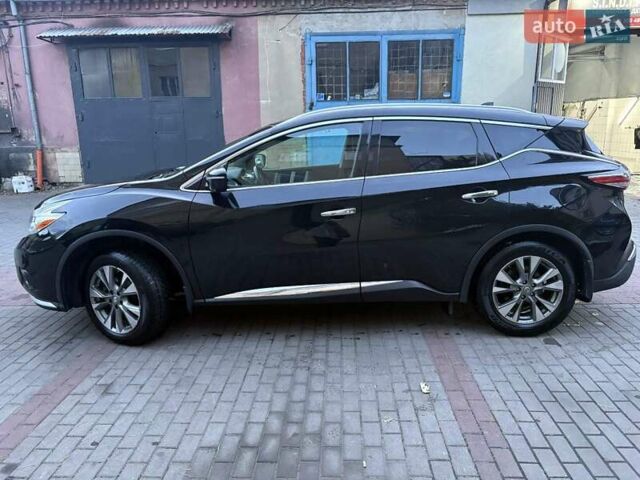 Черный Ниссан Мурано, объемом двигателя 3.5 л и пробегом 130 тыс. км за 16200 $, фото 1 на Automoto.ua