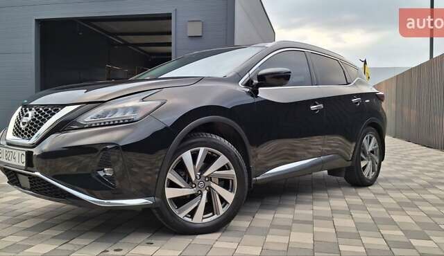 Черный Ниссан Мурано, объемом двигателя 3.5 л и пробегом 96 тыс. км за 21400 $, фото 1 на Automoto.ua