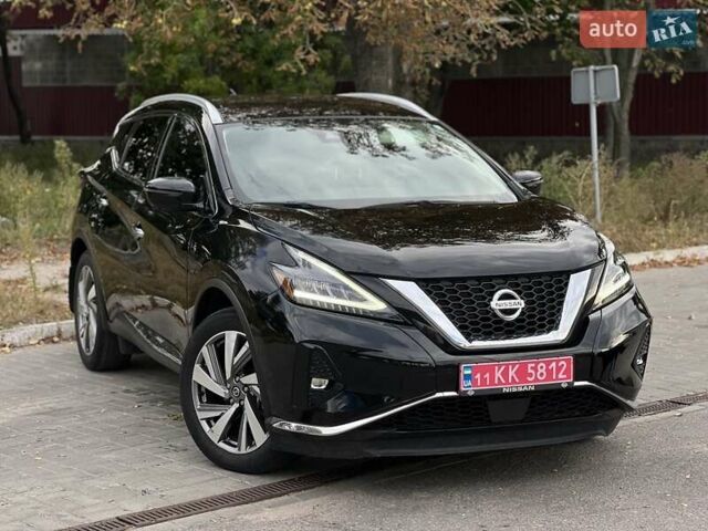 Черный Ниссан Мурано, объемом двигателя 3.5 л и пробегом 75 тыс. км за 18900 $, фото 2 на Automoto.ua
