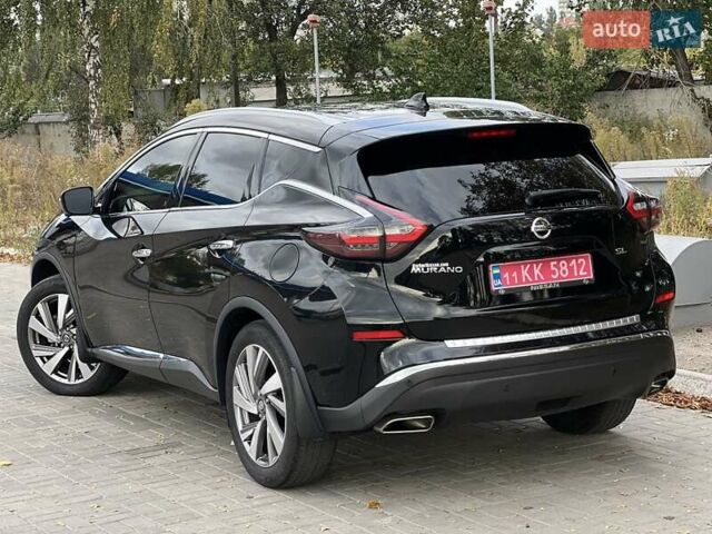 Черный Ниссан Мурано, объемом двигателя 3.5 л и пробегом 75 тыс. км за 18900 $, фото 7 на Automoto.ua