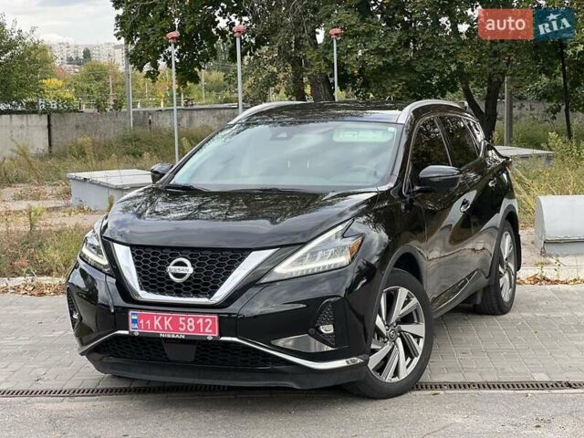 Черный Ниссан Мурано, объемом двигателя 3.5 л и пробегом 75 тыс. км за 18900 $, фото 9 на Automoto.ua