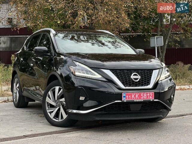 Черный Ниссан Мурано, объемом двигателя 3.5 л и пробегом 75 тыс. км за 18900 $, фото 10 на Automoto.ua