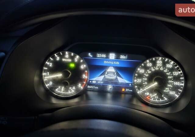 Черный Ниссан Мурано, объемом двигателя 3.5 л и пробегом 86 тыс. км за 21300 $, фото 13 на Automoto.ua