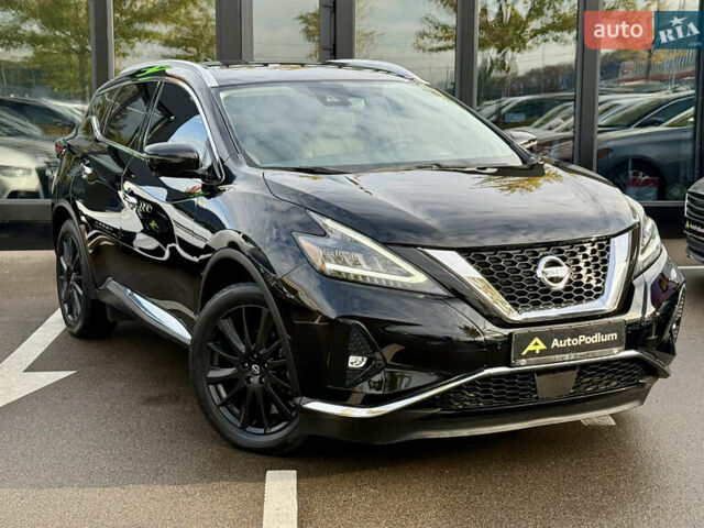 Черный Ниссан Мурано, объемом двигателя 3.5 л и пробегом 74 тыс. км за 25800 $, фото 4 на Automoto.ua