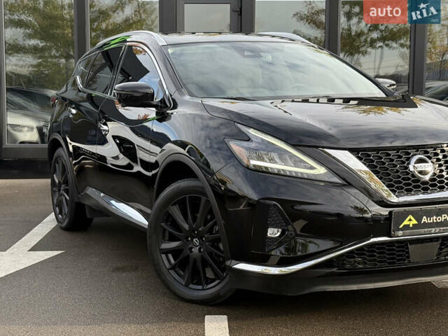Черный Ниссан Мурано, объемом двигателя 3.5 л и пробегом 74 тыс. км за 25800 $, фото 2 на Automoto.ua