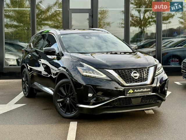 Черный Ниссан Мурано, объемом двигателя 3.5 л и пробегом 74 тыс. км за 25800 $, фото 1 на Automoto.ua