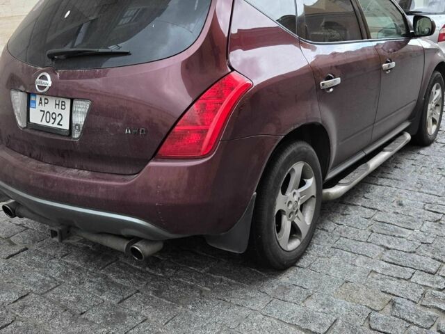 Красный Ниссан Мурано, объемом двигателя 3.5 л и пробегом 167 тыс. км за 6471 $, фото 1 на Automoto.ua