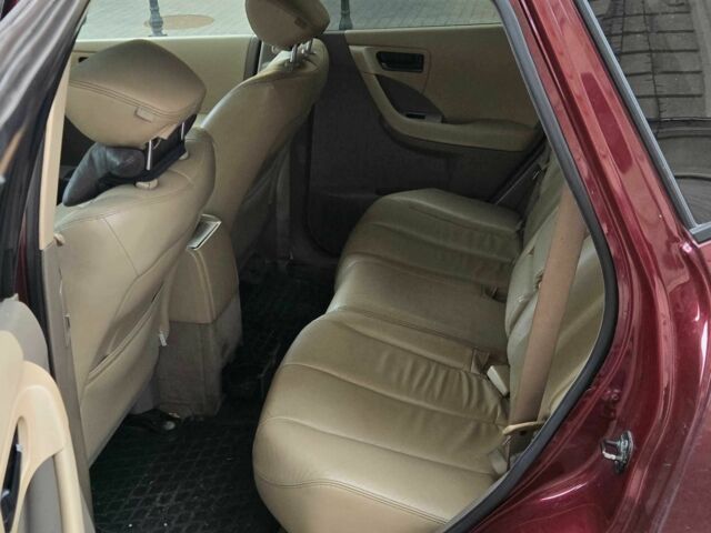 Красный Ниссан Мурано, объемом двигателя 3.5 л и пробегом 167 тыс. км за 6471 $, фото 4 на Automoto.ua