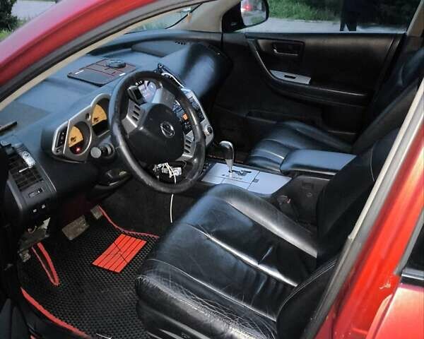 Красный Ниссан Мурано, объемом двигателя 3.5 л и пробегом 250 тыс. км за 5600 $, фото 11 на Automoto.ua