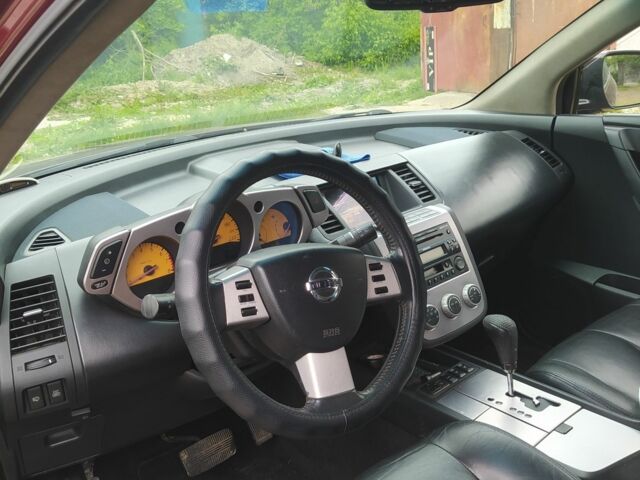 Красный Ниссан Мурано, объемом двигателя 3.5 л и пробегом 380 тыс. км за 7000 $, фото 4 на Automoto.ua