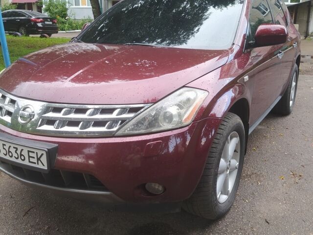 Красный Ниссан Мурано, объемом двигателя 3.5 л и пробегом 380 тыс. км за 7000 $, фото 1 на Automoto.ua