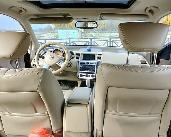 Червоний Ніссан Мурано, об'ємом двигуна 3.5 л та пробігом 270 тис. км за 5950 $, фото 5 на Automoto.ua