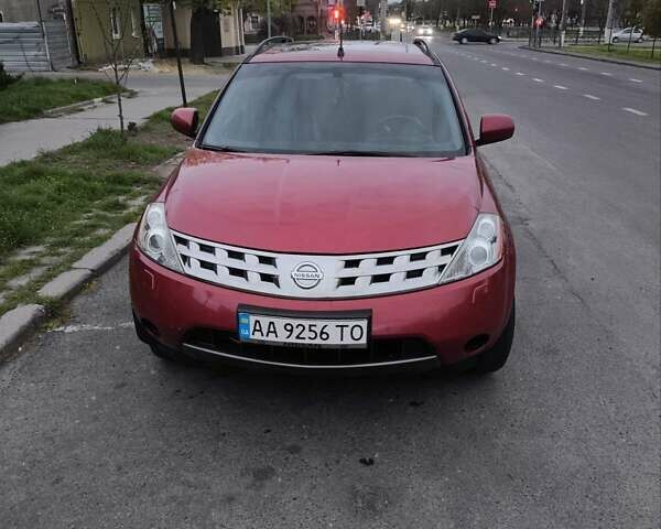 Красный Ниссан Мурано, объемом двигателя 3.5 л и пробегом 250 тыс. км за 5600 $, фото 2 на Automoto.ua