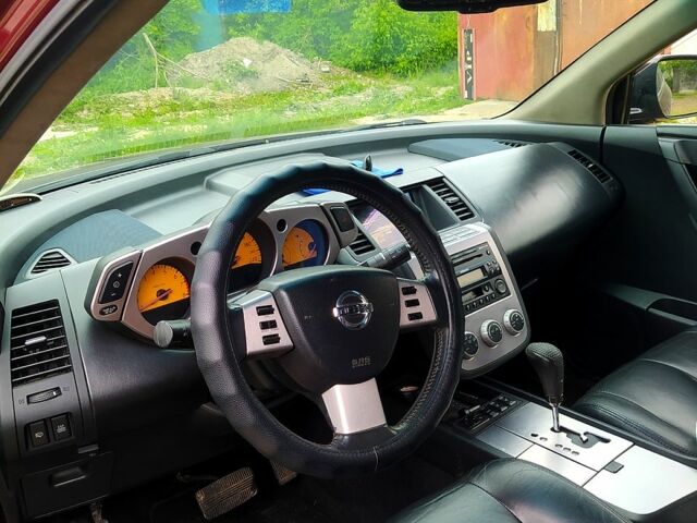 Красный Ниссан Мурано, объемом двигателя 3.5 л и пробегом 380 тыс. км за 6999 $, фото 2 на Automoto.ua