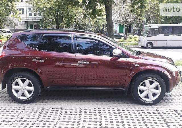 Червоний Ніссан Мурано, об'ємом двигуна 3.5 л та пробігом 203 тис. км за 8500 $, фото 3 на Automoto.ua