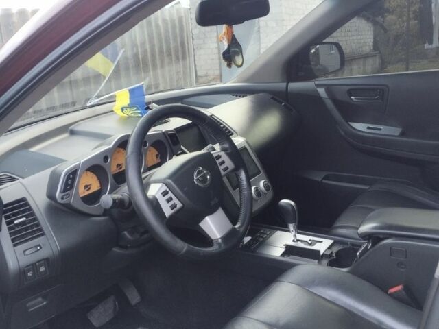 Червоний Ніссан Мурано, об'ємом двигуна 3.5 л та пробігом 3 тис. км за 5400 $, фото 6 на Automoto.ua