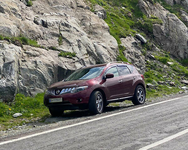 Красный Ниссан Мурано, объемом двигателя 3.5 л и пробегом 200 тыс. км за 5000 $, фото 1 на Automoto.ua