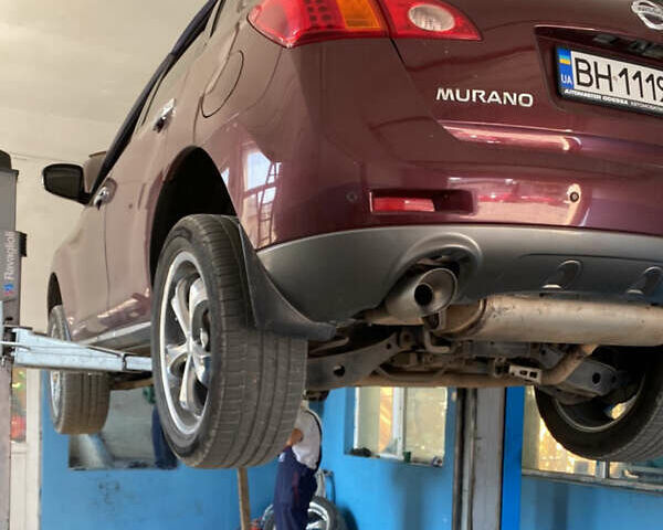 Красный Ниссан Мурано, объемом двигателя 3.5 л и пробегом 200 тыс. км за 5000 $, фото 10 на Automoto.ua