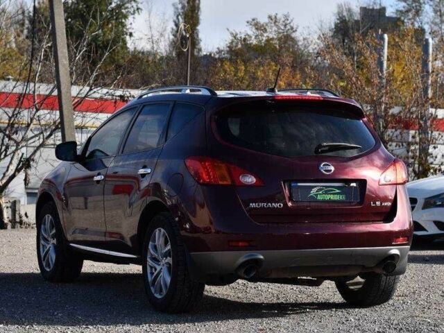 Червоний Ніссан Мурано, об'ємом двигуна 3.5 л та пробігом 201 тис. км за 10499 $, фото 3 на Automoto.ua