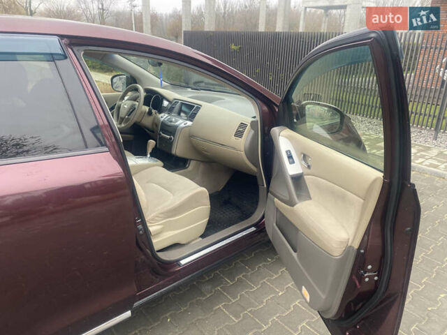 Красный Ниссан Мурано, объемом двигателя 3.5 л и пробегом 134 тыс. км за 9300 $, фото 11 на Automoto.ua