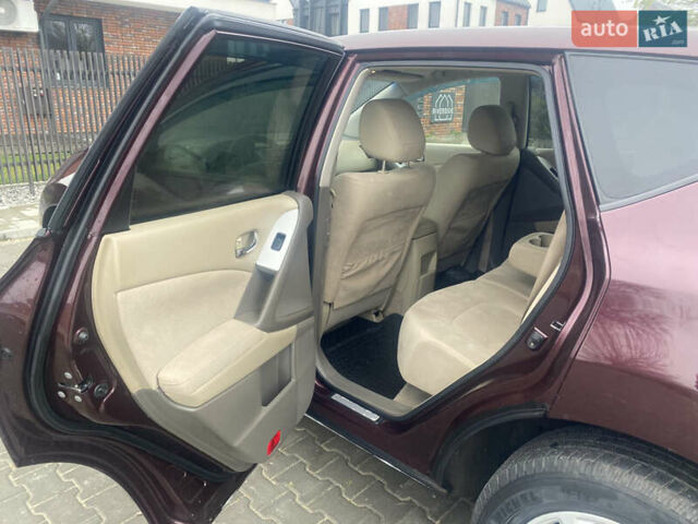 Красный Ниссан Мурано, объемом двигателя 3.5 л и пробегом 134 тыс. км за 9300 $, фото 9 на Automoto.ua