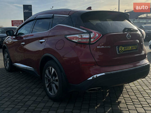 Красный Ниссан Мурано, объемом двигателя 3.5 л и пробегом 143 тыс. км за 18800 $, фото 4 на Automoto.ua
