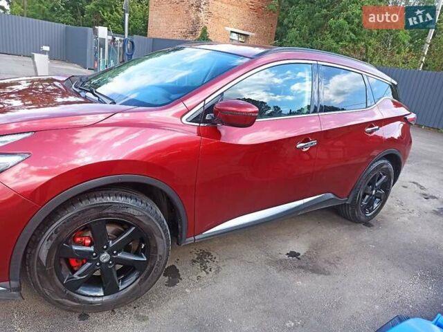 Красный Ниссан Мурано, объемом двигателя 3.5 л и пробегом 91 тыс. км за 17800 $, фото 6 на Automoto.ua