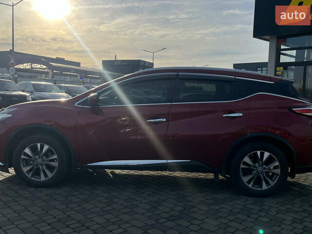 Красный Ниссан Мурано, объемом двигателя 3.5 л и пробегом 143 тыс. км за 18800 $, фото 3 на Automoto.ua