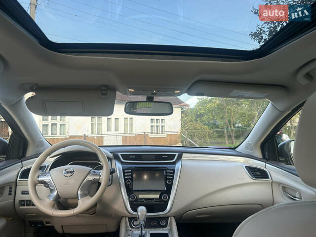 Красный Ниссан Мурано, объемом двигателя 3.5 л и пробегом 76 тыс. км за 19500 $, фото 6 на Automoto.ua