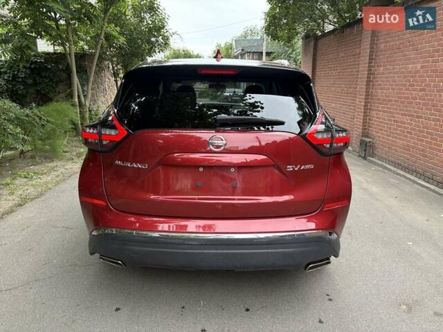 Красный Ниссан Мурано, объемом двигателя 3.5 л и пробегом 57 тыс. км за 17800 $, фото 3 на Automoto.ua