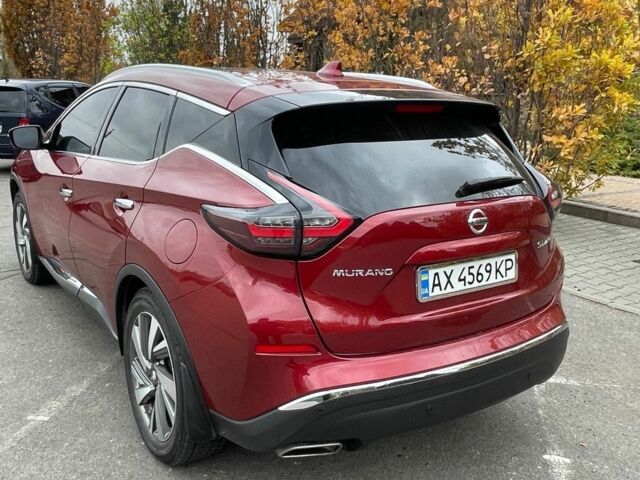 Красный Ниссан Мурано, объемом двигателя 3.5 л и пробегом 25 тыс. км за 20500 $, фото 2 на Automoto.ua