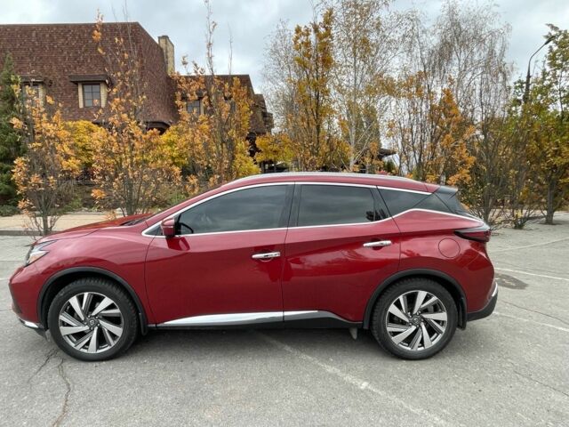 Красный Ниссан Мурано, объемом двигателя 3.5 л и пробегом 25 тыс. км за 20500 $, фото 1 на Automoto.ua