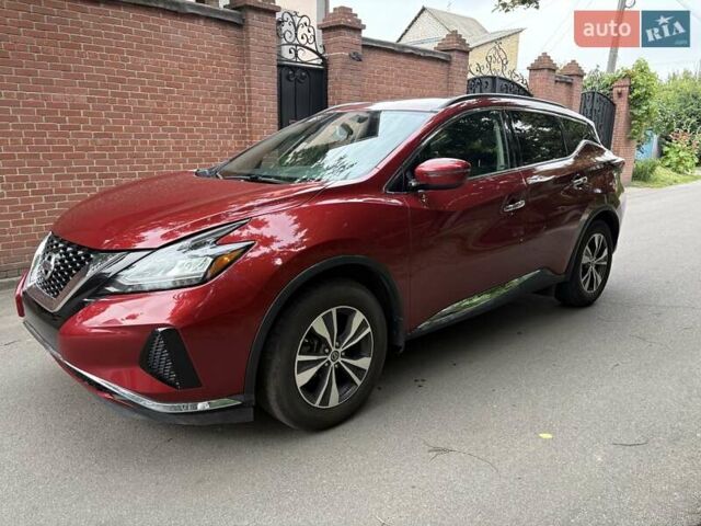 Красный Ниссан Мурано, объемом двигателя 3.5 л и пробегом 57 тыс. км за 17800 $, фото 1 на Automoto.ua