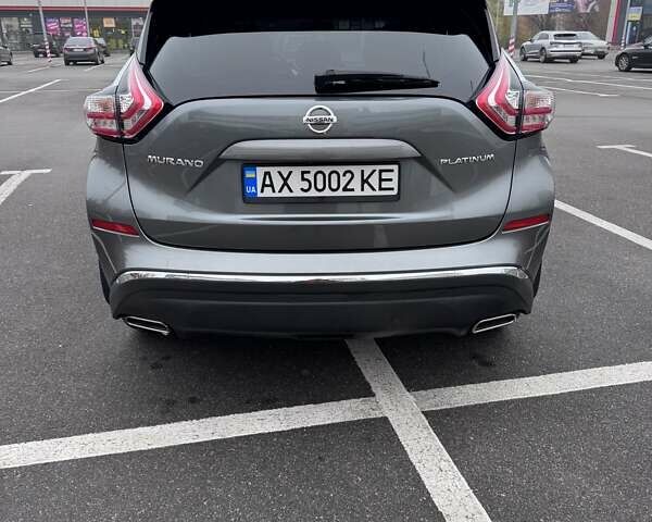 Серый Ниссан Мурано, объемом двигателя 3.5 л и пробегом 148 тыс. км за 17500 $, фото 5 на Automoto.ua