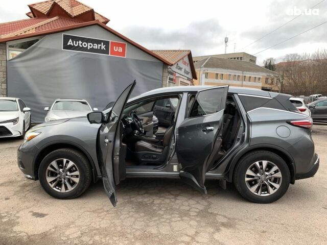 Серый Ниссан Мурано, объемом двигателя 3.5 л и пробегом 230 тыс. км за 15340 $, фото 16 на Automoto.ua