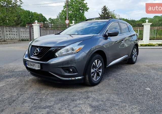 Серый Ниссан Мурано, объемом двигателя 3.5 л и пробегом 217 тыс. км за 14500 $, фото 14 на Automoto.ua