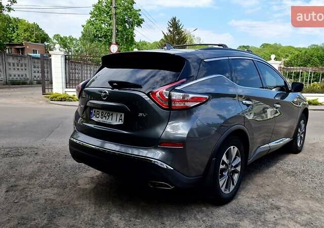 Серый Ниссан Мурано, объемом двигателя 3.5 л и пробегом 217 тыс. км за 14500 $, фото 2 на Automoto.ua